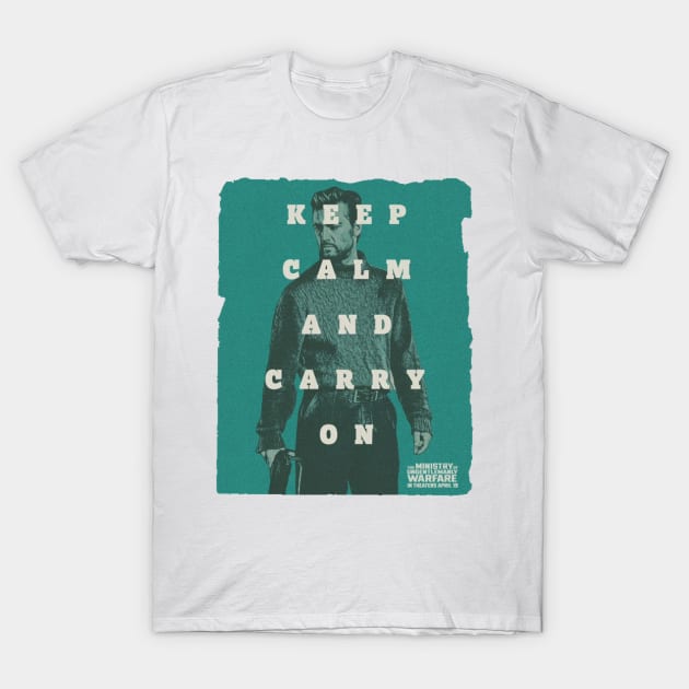 keep calm and carry on ocean alex pettyfer T-Shirt by Super-TS